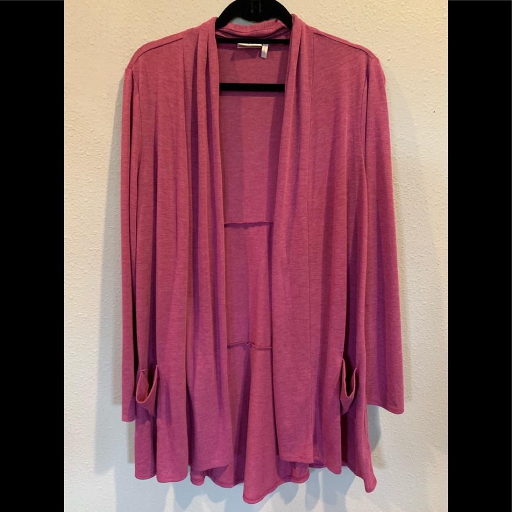 Pretty in pink cardigan